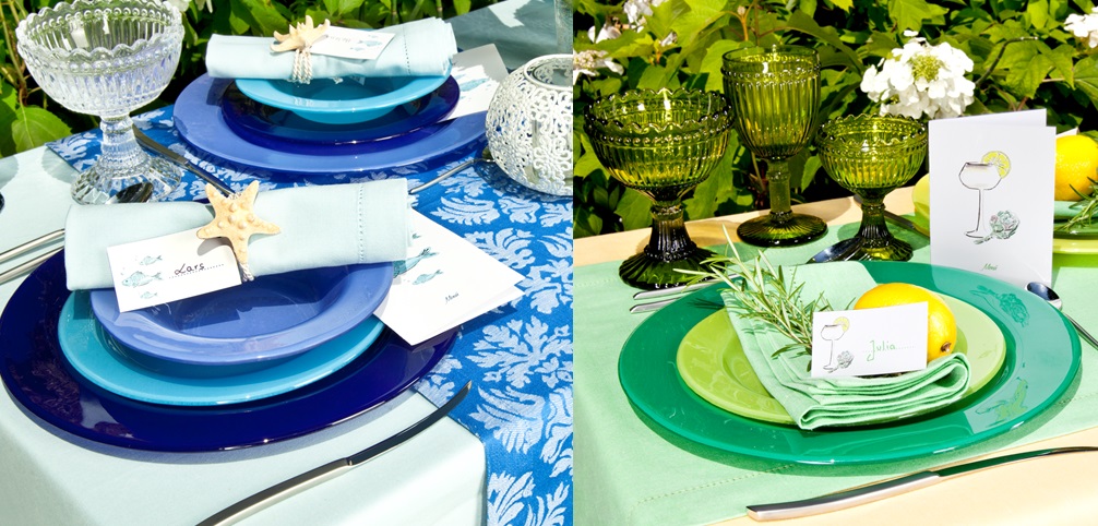 cores vivas para decorar a mesa do casamento
